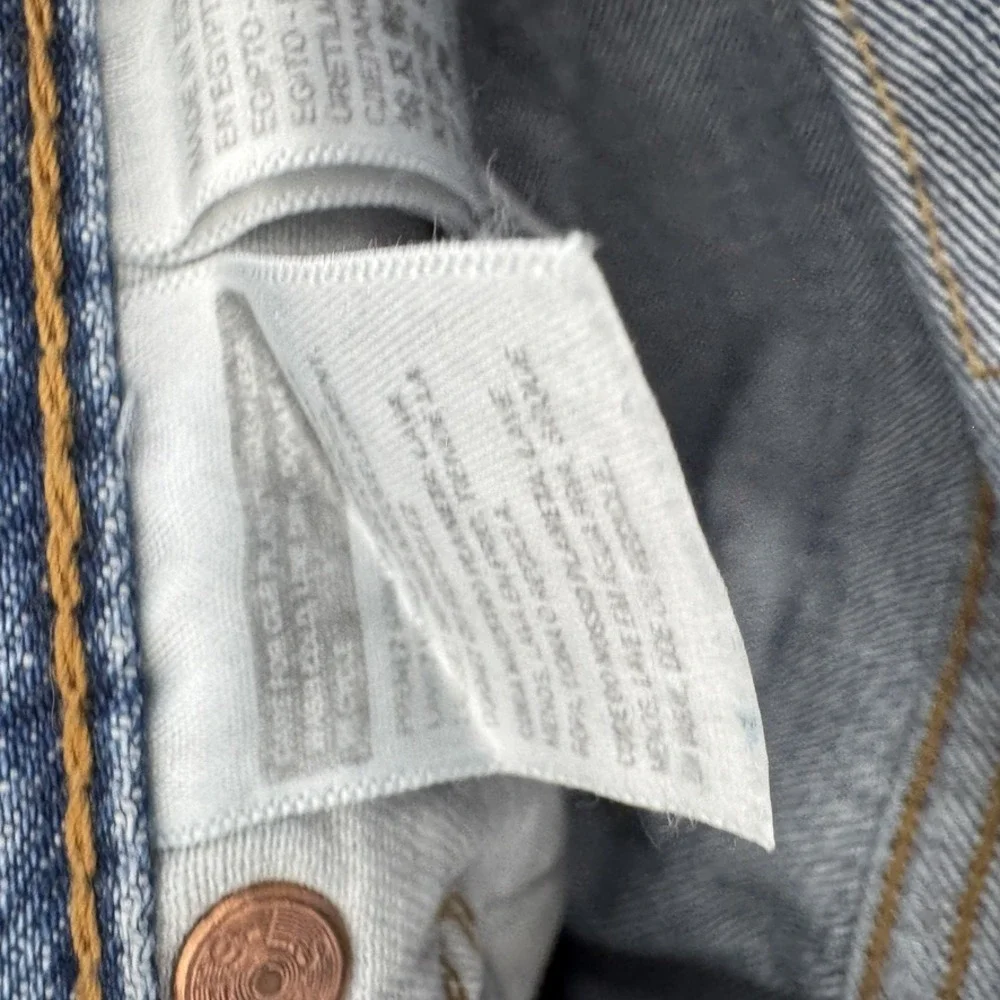 Levis pre blue cotton